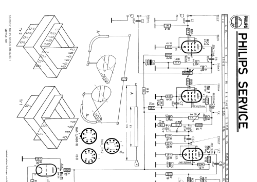 Hi-Fi Versterker AG9000; Philips; Eindhoven (ID = 252329) Ampl/Mixer