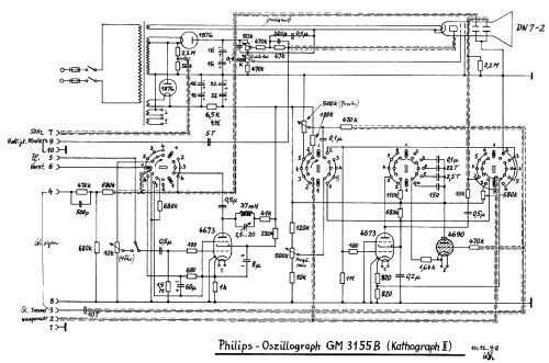 Kathograph II GM3155B; Philips Electro (ID = 1916653) Equipment