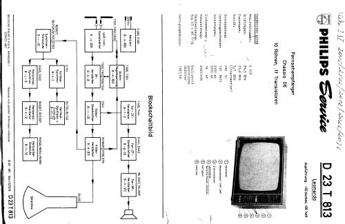 Leonardo D23T813; Philips Radios - (ID = 245055) Television