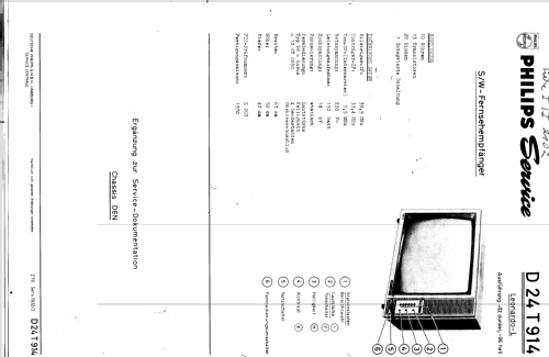 Leonardo -L D24T914 D 24 T 914 Ch=D6N; Philips Radios - (ID = 243241) Televisore