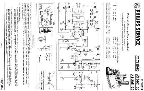 Michelangelo Kombinations-Truhe 23RD321A; Philips Radios - (ID = 2069257) TV Radio