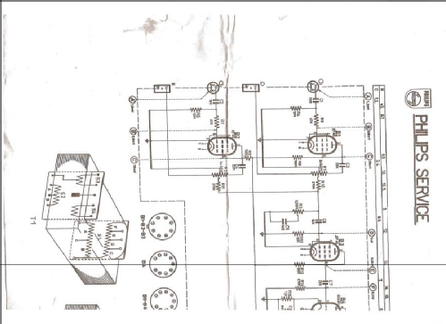 Mischpultverstärker EL6400; Philips Radios - (ID = 1095329) Ampl/Mixer