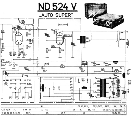 ND524; Philips Radios - (ID = 1403409) Car Radio