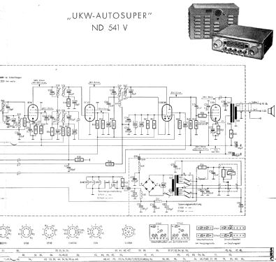 ND541V; Philips Radios - (ID = 199616) Car Radio