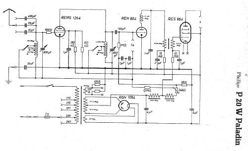 Paladin P20W; Philips Radios - (ID = 5354) Radio