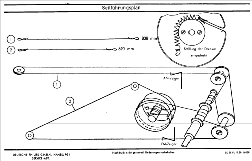 Philetta 283 BD283U/71; Philips Radios - (ID = 264326) Radio