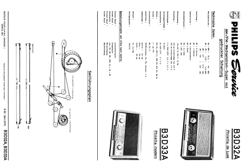 Philetta modern B3D33A; Philips Radios - (ID = 1852843) Radio