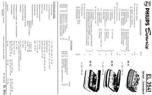 RK32 EL3541D /22Ha; Philips Radios - (ID = 2041898) R-Player