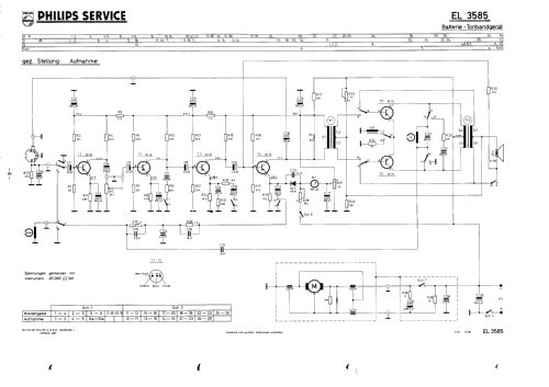 RK5 EL3585 /22; Philips Radios - (ID = 61661) R-Player