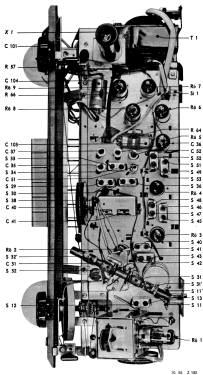 Saturn-Vitrine 754/4E/3D FD754A; Philips Radios - (ID = 2961806) Radio