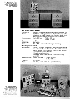Service Meister HA 380 02; Philips Radios - (ID = 2983419) Equipment