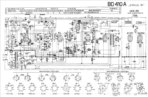 Sirius 51 BD410A-22; Philips Radios - (ID = 98620) Radio