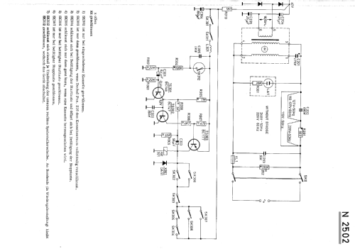 Stereo-Cassetten-Wechsler 2502; Philips Radios - (ID = 440809) Ton-Bild