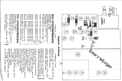 TD1720A/4ST; Philips Radios - (ID = 225951) Television