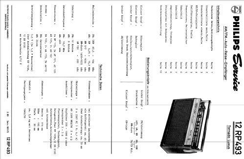 Tornado Luxus 12RP493; Philips Radios - (ID = 1976210) Radio