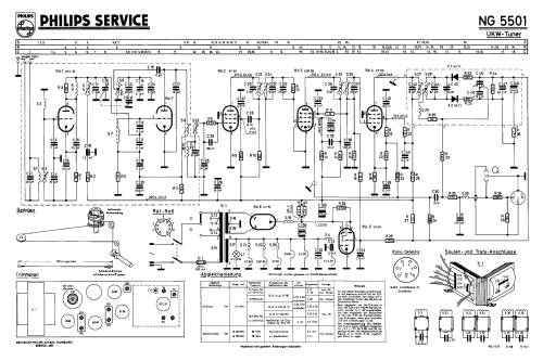 UKW-Tuner NG5501; Philips Radios - (ID = 2380889) Radio