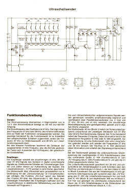 Ultraschall Fernbedienung 73L 12ET0855-06 - Bestell nr. 389.8556; Philips Radios - (ID = 2913158) Misc