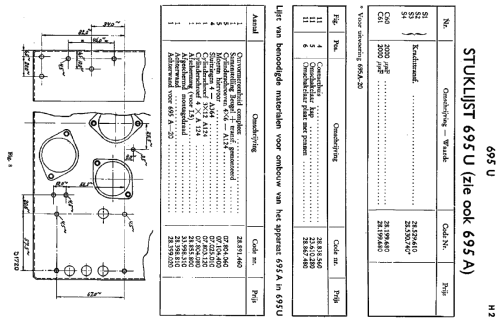 Omvormereenheid - Umformereinheit - Convertisseur - Wechselrichter 7926 Code Nr. 28.891.460; Philips; Eindhoven (ID = 2010678) Aliment.