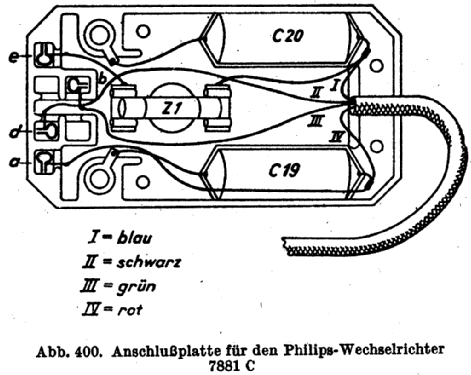 Wechselrichter / Zerhacker 7881 C; Philips Radios - (ID = 1859357) Fuente-Al
