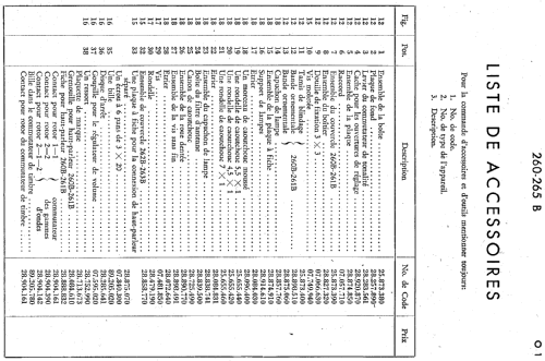 260B; Philips - Schweiz (ID = 1574451) Car Radio