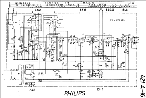 421A-16; Philips - Schweiz (ID = 19146) Radio