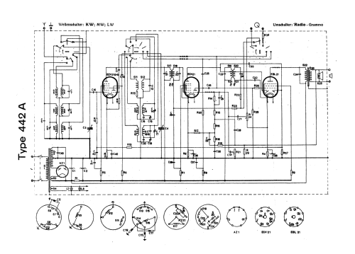 442AT; Philips - Schweiz (ID = 2854488) Radio