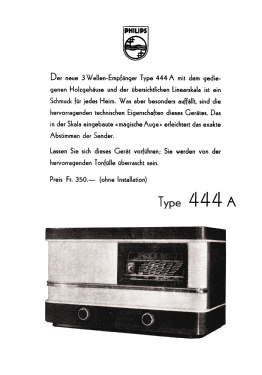 444A; Philips - Schweiz (ID = 2854568) Radio