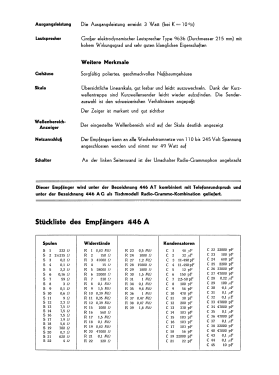 446AG; Philips - Schweiz (ID = 2855030) Radio