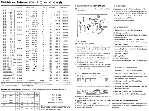 671A/3 ; Philips - Schweiz (ID = 19424) Radio