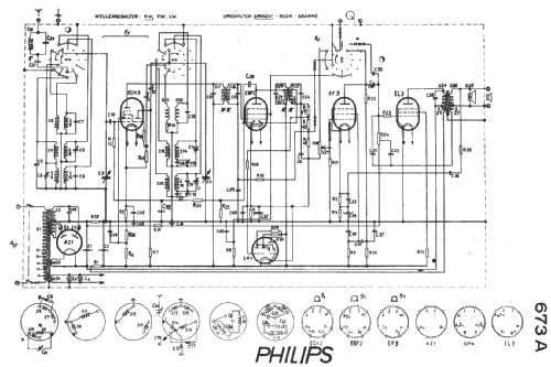 673A; Philips - Schweiz (ID = 19445) Radio