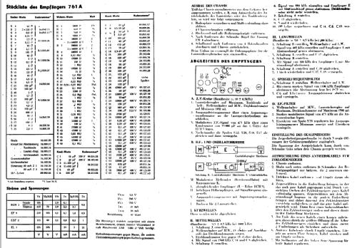 761AF; Philips - Schweiz (ID = 19504) Radio