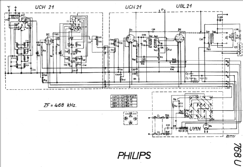 768U; Philips - Schweiz (ID = 19431) Radio