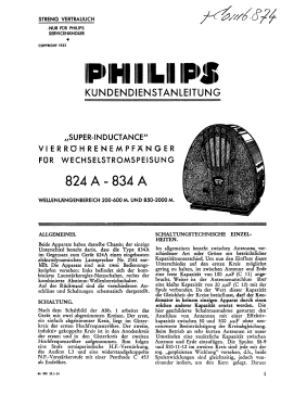 874A; Philips - Schweiz (ID = 3209780) Radio