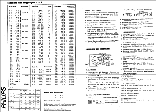 916X; Philips - Schweiz (ID = 19438) Radio