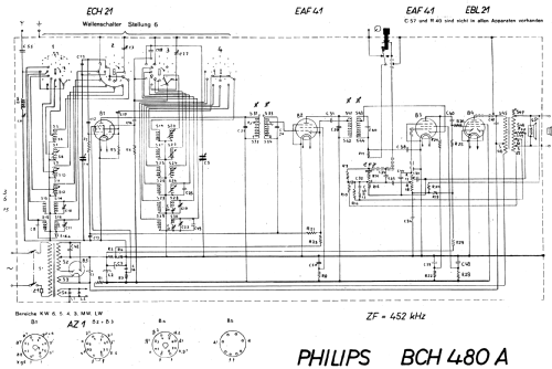 BCH480A; Philips - Schweiz (ID = 1958785) Radio