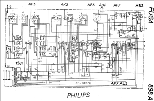 Fuga 898U; Philips - Schweiz (ID = 19333) Radio