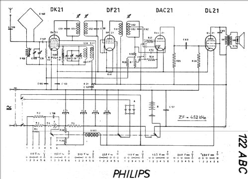 Koffer 122ABC; Philips - Schweiz (ID = 19129) Radio