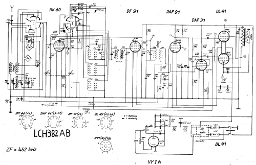 LCH382AB; Philips - Schweiz (ID = 19649) Radio