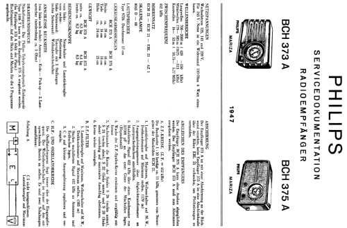 Mariza 2 BCH375A; Philips - Schweiz (ID = 1892678) Radio