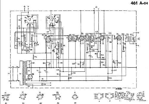 Menuetto 461A-04; Philips - Schweiz (ID = 14478) Radio