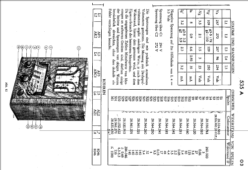 'Multi-Inductance' 535A; Philips - Schweiz (ID = 54738) Radio