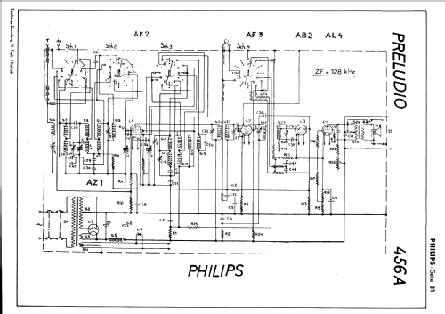 Preludio/Prélude 456A; Philips - Schweiz (ID = 2033207) Radio