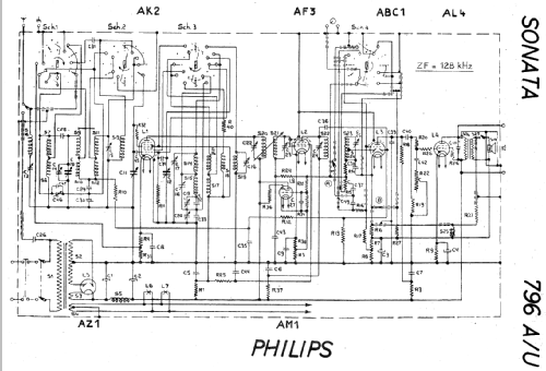 Sonata 796U; Philips - Schweiz (ID = 19299) Radio