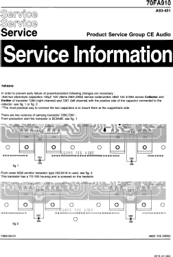 900 Series Integrated Control Stereo Amplifier 70FA910 /00S; Philips, Singapore (ID = 2732198) R-Player