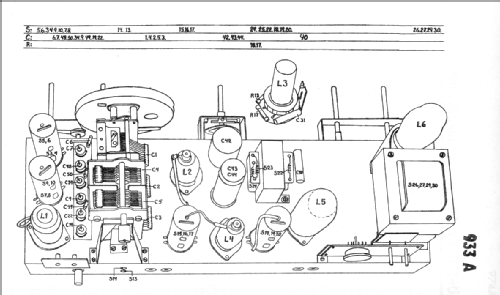 933A; Philips, Svenska AB, (ID = 766418) Radio