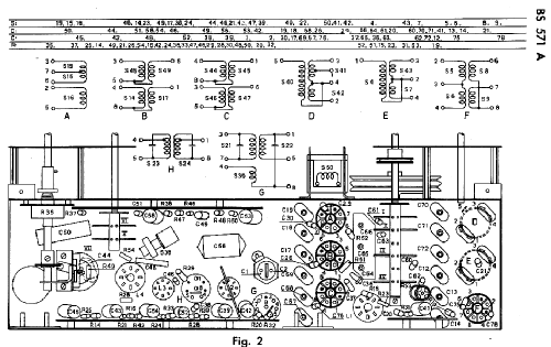 BS571A; Philips, Svenska AB, (ID = 759949) Radio