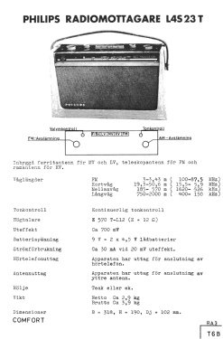 L4S23T; Philips, Svenska AB, (ID = 2887940) Radio