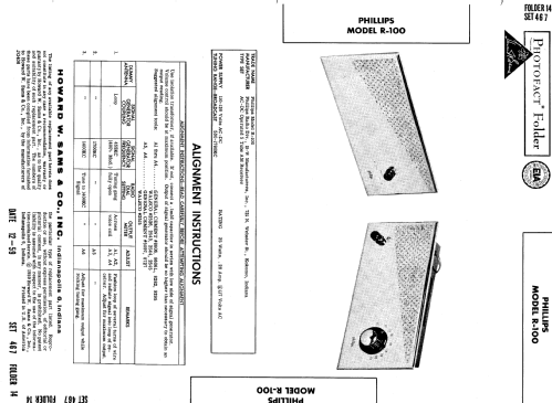 R-100 ; Phillips 66, (ID = 606588) Radio