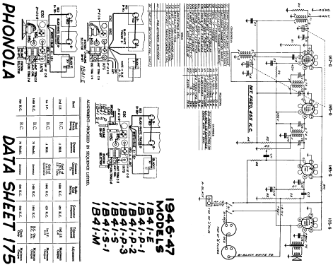 Arcadia ch= 1B41-M; Electrohome Dominion (ID = 803441) Radio