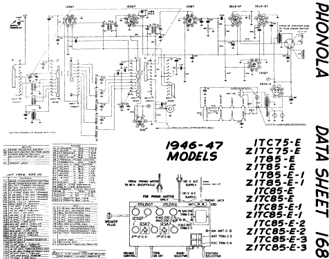 1TC85-E-1 ; Electrohome Dominion (ID = 803067) Radio